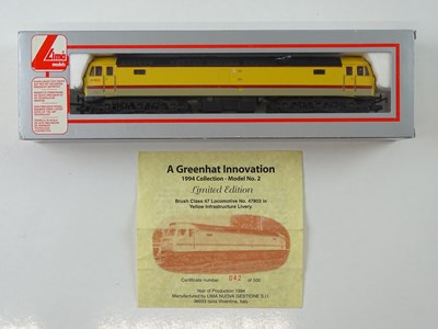 Lot 392 - A group of LIMA OO Gauge class 47 / 50 diesel...