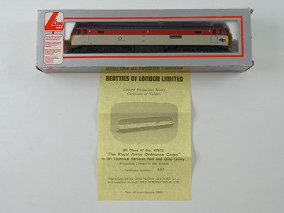 Lot 393 - A group of LIMA OO Gauge class 47 diesel...