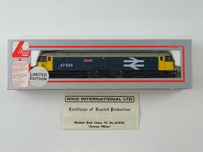 Lot 393 - A group of LIMA OO Gauge class 47 diesel...