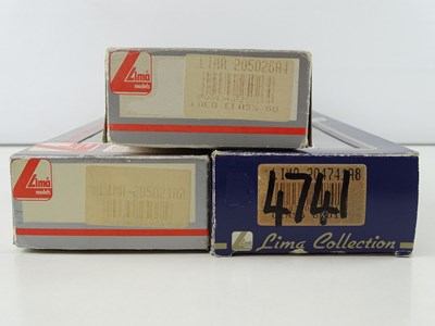 Lot 400 - A group of LIMA OO Gauge class 60 diesel...