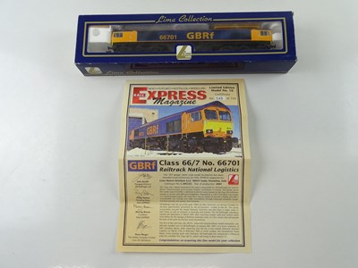 Lot 405 - A group of LIMA OO Gauge class 66 diesel...