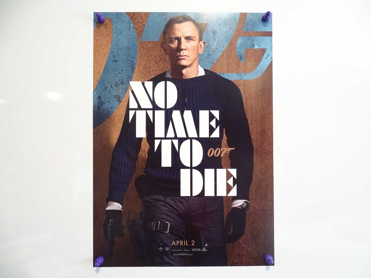 Lot 95 - JAMES BOND: NO TIME TO DIE (2020) - An...