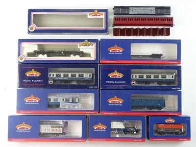 Lot 412 - A group of BACHMANN OO Gauge rolling stock to...