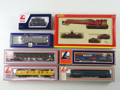 Lot 418 - A mixed group of HORNBY and LIMA OO Gauge...