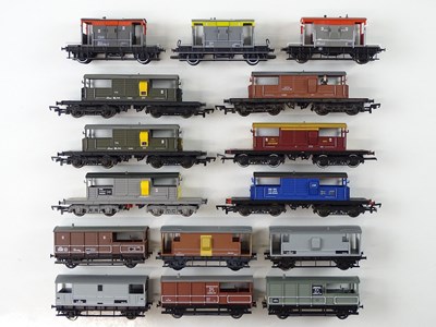 Lot 429 - A group of OO Gauge brake vans by HORNBY,...