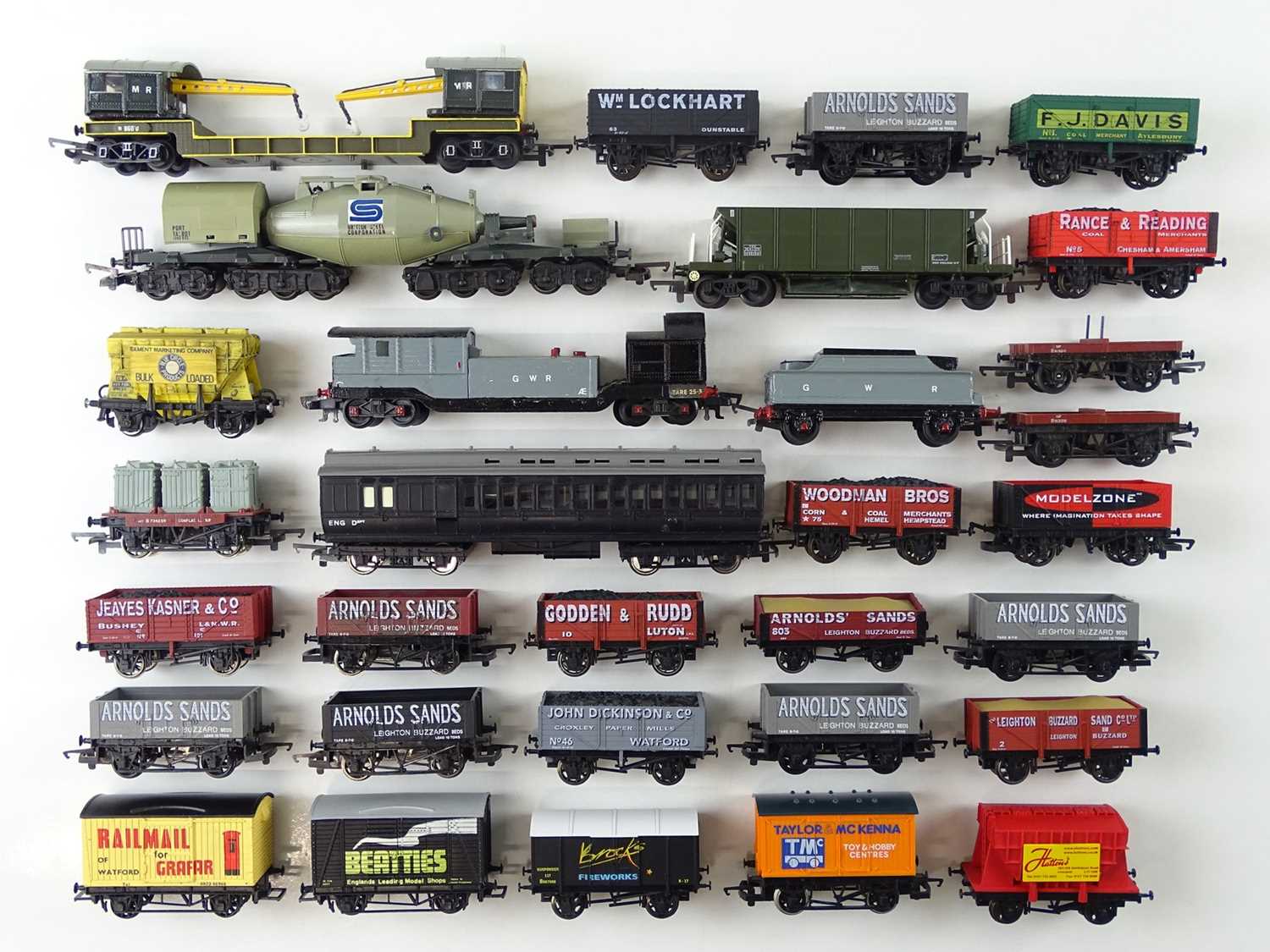 Lot 431 - A group of OO Gauge rolling stock by HORNBY,...