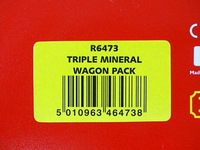 Lot 437 - A group of HORNBY OO Gauge wagons including a...