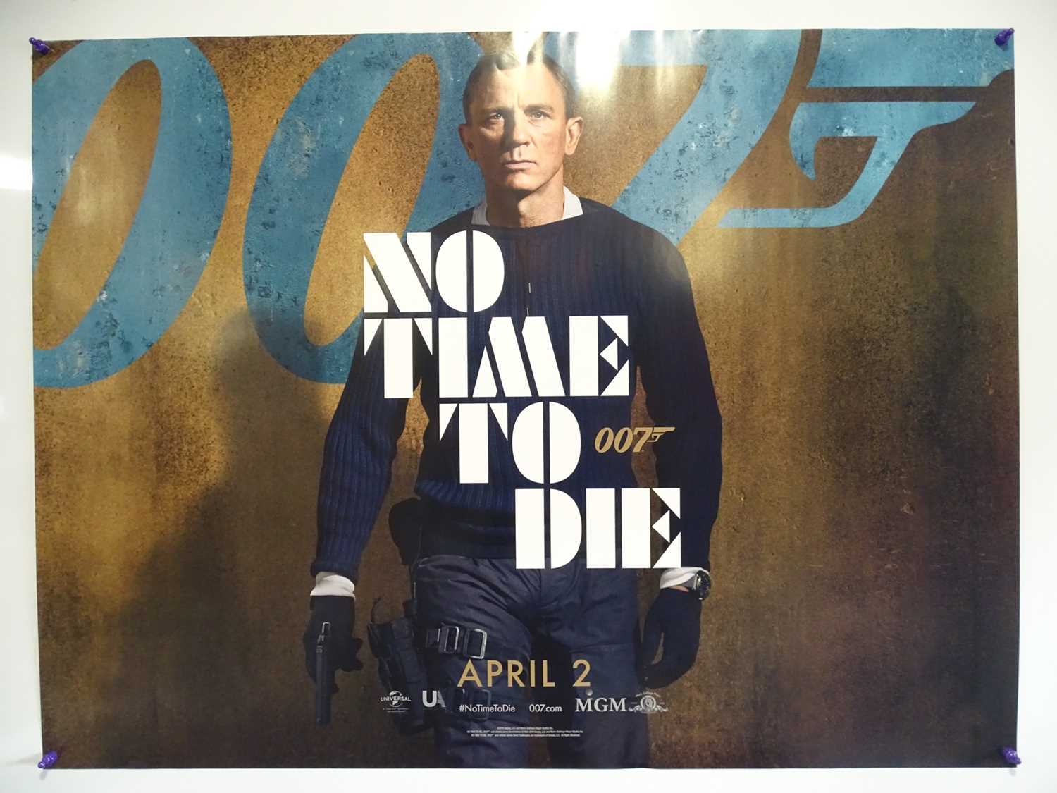 Lot 98 - JAMES BOND: NO TIME TO DIE (2020) - First...