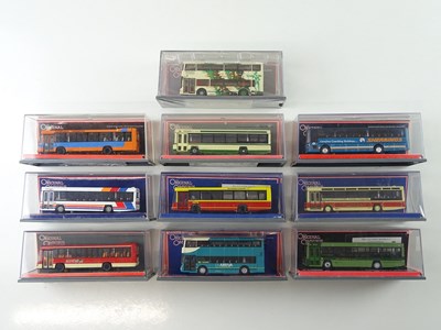 Lot 44 - A mixed group of 1:76 scale buses by Corgi OOC...