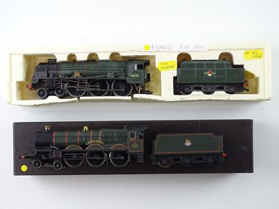 Lot 447 - A pair of HORNBY OO Gauge steam locomotives...