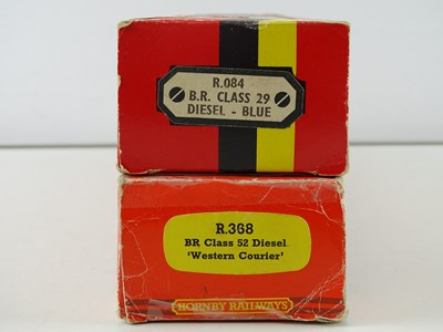 Lot 448 - A pair of OO Gauge diesel locomotives by...