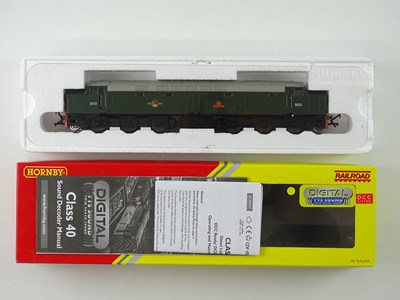 Lot 450 - A HORNBY OO Gauge R3286TTS class 40 diesel...