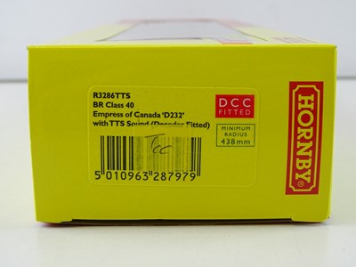 Lot 450 - A HORNBY OO Gauge R3286TTS class 40 diesel...