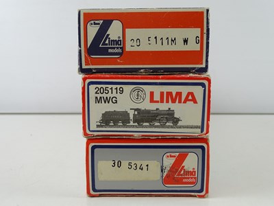 Lot 456 - A group of LIMA OO Gauge steam locomotives in...