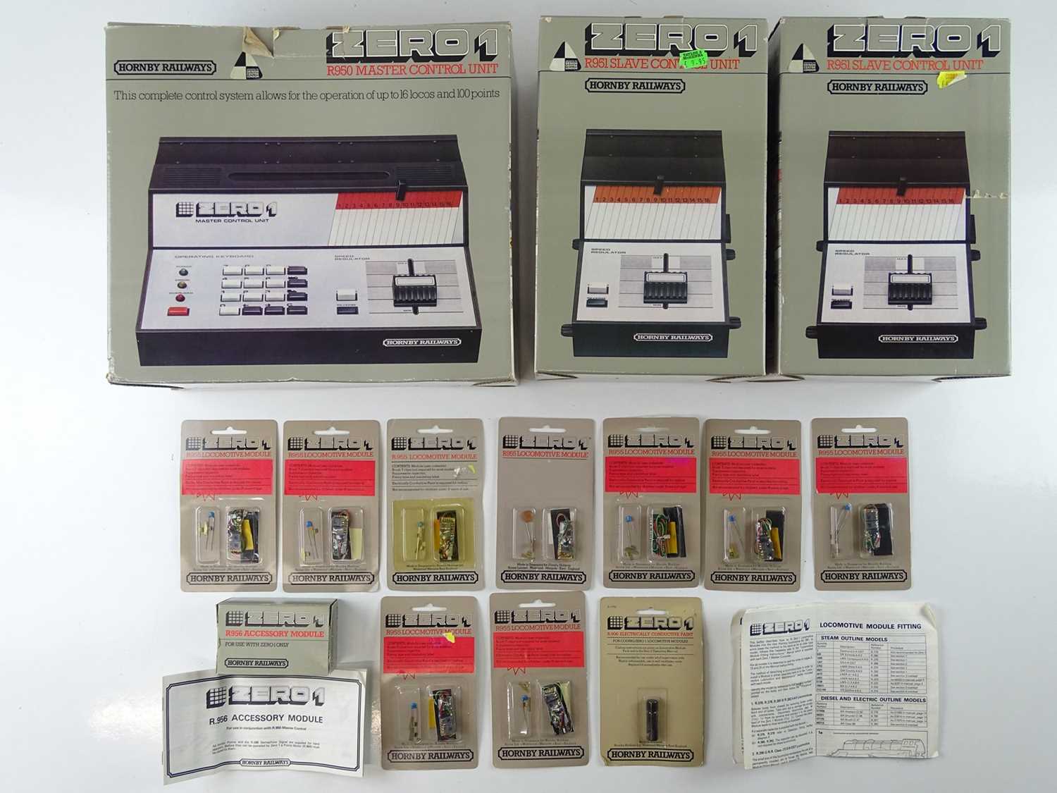 Lot 463 - A group of HORNBY OO Gauge Zero 1 controllers...