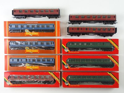 Lot 475 - A mixed group of HORNBY OO Gauge passenger...