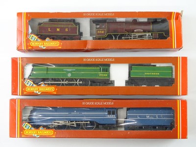 Lot 477 - A group of HORNBY OO Gauge steam locomotives...