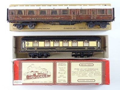 Lot 514 - A pair of kitbuilt O Gauge coaches comprising...