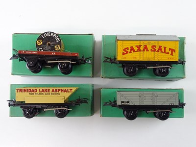 Lot 517 - A group of HORNBY O Gauge no.50 series wagons...