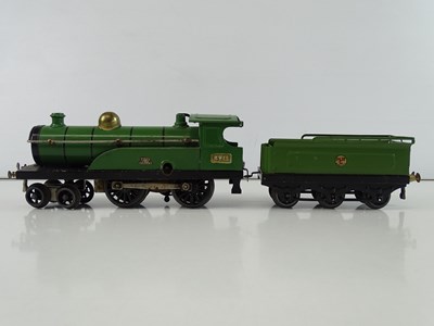 Lot 528 - A HORNBY O Gauge clockwork No. 2 4-4-0 steam...