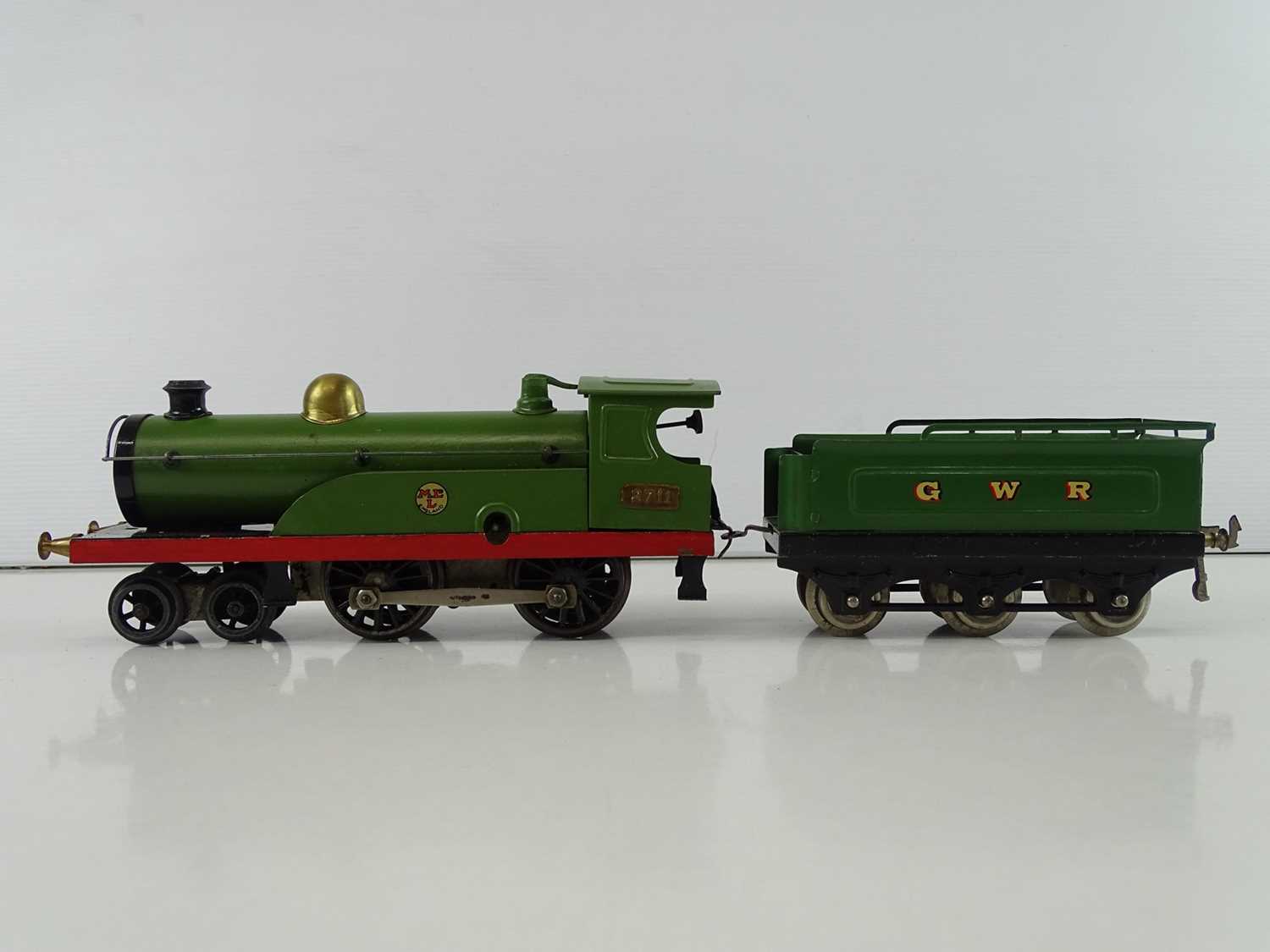 Lot 529 - A HORNBY O Gauge clockwork No. 2 4-4-0 steam...