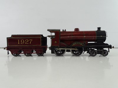 Lot 530 - A BASSETT LOWKE O Gauge clockwork 4-4-0 steam...