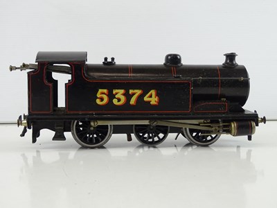 Lot 534 - A BASSETT LOWKE O Gauge clockwork 0-6-0 steam...