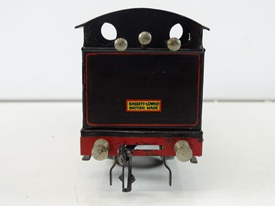 Lot 534 - A BASSETT LOWKE O Gauge clockwork 0-6-0 steam...