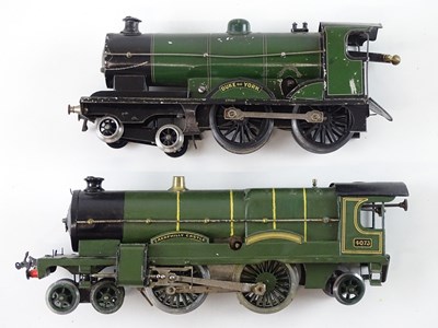 Lot 539 - A pair of clockwork O Gauge steam locomotives...