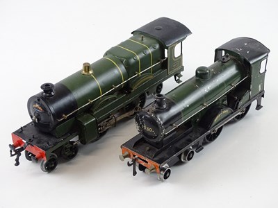 Lot 539 - A pair of clockwork O Gauge steam locomotives...