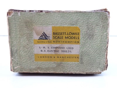 Lot 552 - A BASSETT LOWKE 3-rail electric O Gauge LMS...