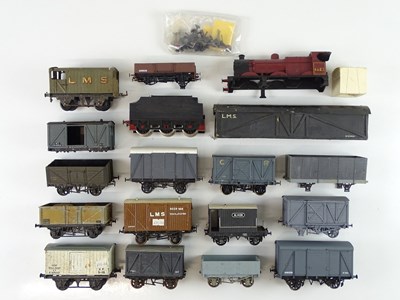 Lot 563 - A group of O Gauge kitbuilt and RTR wagons,...