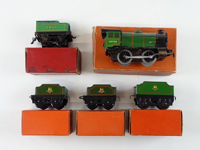 Lot 567 - A HORNBY O Gauge clockwork No.30 steam...