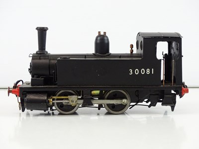 Lot 569 - A finescale O gauge kitbuilt class B4 0-4-0...