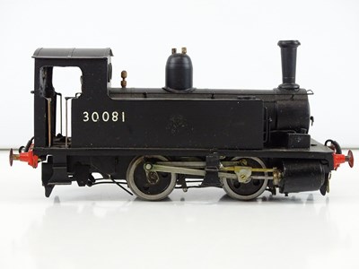 Lot 569 - A finescale O gauge kitbuilt class B4 0-4-0...