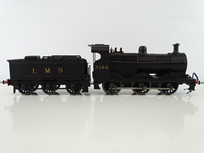 Lot 570 - A coarse scale O gauge kitbuilt class 3F 0-6-0...