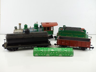 Lot 574 - A group of BACHMANN and LGB G scale rolling...