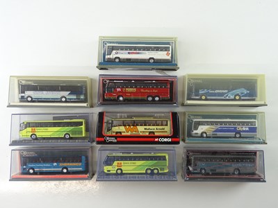 Lot 58 - A mixed group of 1:76 scale coaches by CORGI...