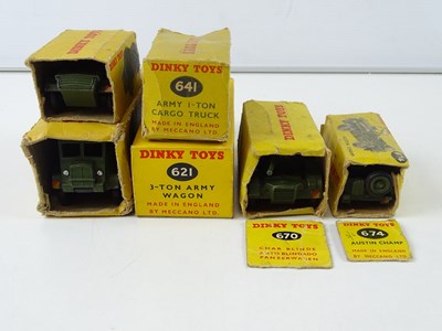 Lot 65 - A mixed group of mostly DINKY military...