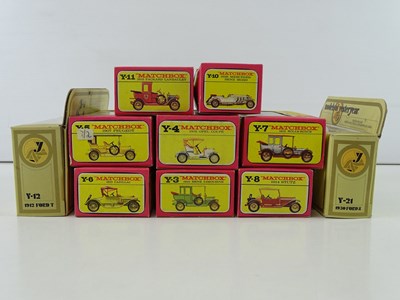 Lot 67 - A group of early MATCHBOX MODELS OF YESTERYEAR...