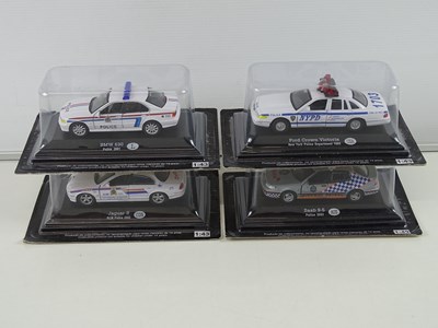 Lot 7 - A quantity of 1:43 scale police vehicles by...