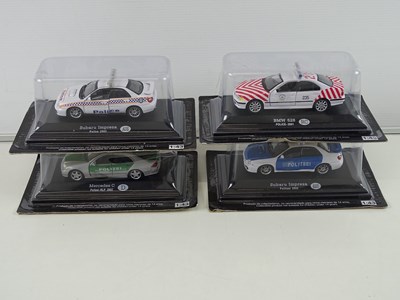 Lot 7 - A quantity of 1:43 scale police vehicles by...