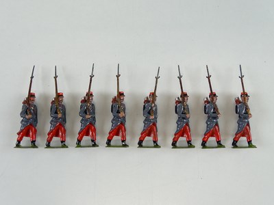 Lot 80 - A BRITAINS No.141 early soldiers set 'Types of...