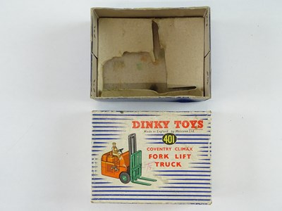 Lot 94 - A group of DINKY comprising a 401 Forklift...