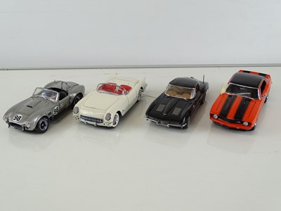 Lot 46A - A group of diecast cars in 1:24 Scale by...