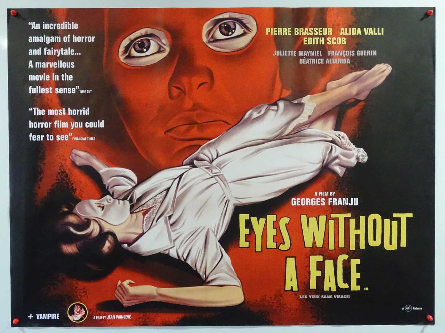 Lot 1 - EYES WITHOUT A FACE (1959 - 1980s rerelease) -...