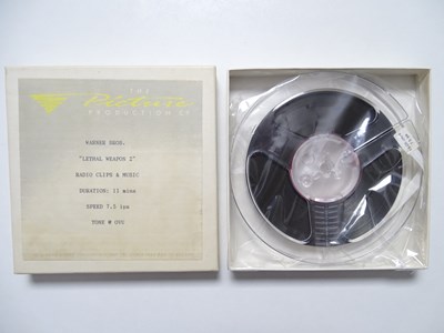 Lot 110 - LETHAL WEAPON 2 - A sound reel including radio...