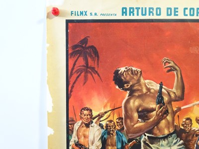 Lot 133 - A group of six Italian locandina film posters...