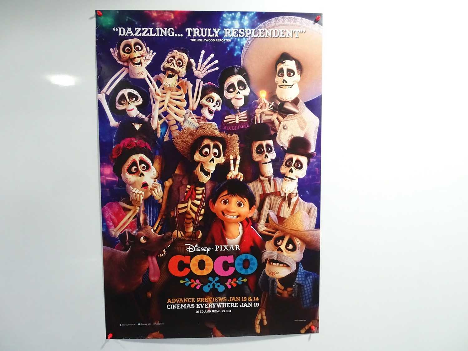 Lot 143 - PIXAR LOT - varying sized poster to include...