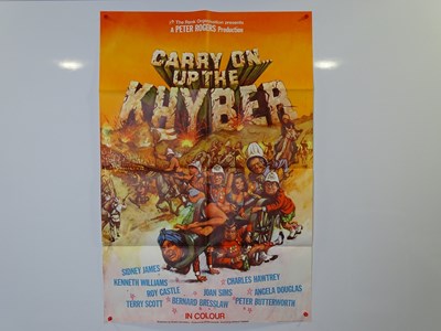 Lot 155 - CARRY ON UP THE KHYBER (1968) - UK One Sheet...